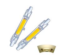 R7S LED 118mm Lampadina, R7S LED Non Dimmerabile Lampada, Bianco naturale 4500K, Sostituzione 100W Lampada Alogena, LED COB, Lampadine R7S 20W, 1000 LM, 360° Luce Lineare, Nessuno Sfarfallio, Set di 2