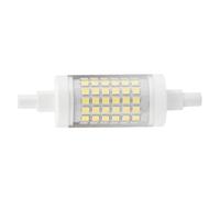 R7s LED Stab-Leuchte 78mm Dimmerabile 6W 470Lm Bianco-Caldo 3000K Lampadina Faro [EEK: E]