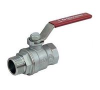 R854L Valvola attacchi F-M maniglia a leva R854LX026 1 1/4 GIACOMINI