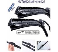 R9 SPAZZOLE TERGICRISTALLO PER AUDI A6 (dal 2005 al 2011) 55-55 KIT COPPIA agu