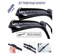 R9 SPAZZOLE TERGICRISTALLO PER SEAT TOLEDO IV (dal 2012 al 2017) 60-40 KIT C agu