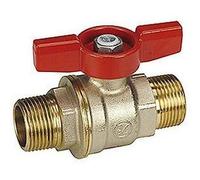 R913 Valvola con attacchi M-M maniglia a farfalla R913X024 3/4 GIACOMINI