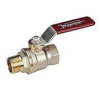 R914L Valvola con attacchi F-M maniglia a leva R914LX028 2 GIACOMINI
