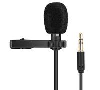R955 Microfono Lapel Lavalier Clip-on Mic Condensatore Per Smart Phone