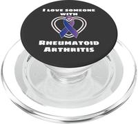 RA Awareness I Love Someone With Rheumatoid Arthritis PopSockets PopGrip per MagSafe