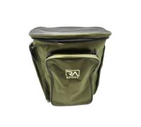 Ra sport Zaino in Nylon Verde per Funghi con gerla in Vimini