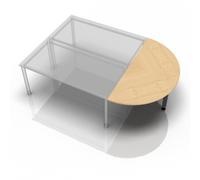 RA160 G - tavola di estensione 160x80 acero