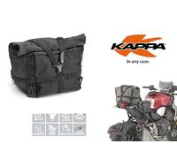 RA319BK KAPPA BORSA da SELLA NERA 19LT WATERPROOF con TRACOLLA