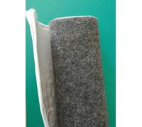 RA902 MOQUETTE ADESIVA ACUSTICA GRIGIO CHIARO ROTOLO MISURA 70X140