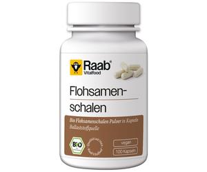 Raab Vitalfood Capsule di pula di psillio 100 pezzi