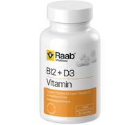 Raab Vitalfood Vitamina B12 + D3 Compresse
