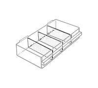 Raaco 102049 50 X 134Mm Divider Per Cassetto Tipo 150-03/4 Confezione Di 16