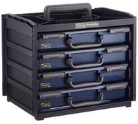 raaco, 136242, HandyBox, equipaggiato, 55 x 4, nero