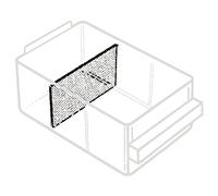Raaco 150-02 Separazioni per scaffalature a cassetti (L x A) 87 mm x 49 mm 24 pc(i)