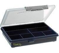 Raaco Assorter 6-7 scatola organizer, 7 scomparti, chiusura scorrevole | Box compatto per officina con 7 scomparti fissi, chiusura scorrevole sicura, portatile e leggero, 14.3 x 17.5 x 3.2 cm modulo