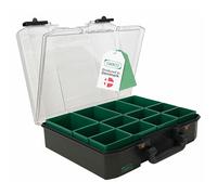 Raaco CarryLite 80 4x8-12 scatola organizer, 12 scomparti, 33,7 x 27,8