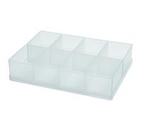 Raaco Scatola contenitore con scomparti, tipo 55 A, 8 x A8-1, trasparente, 109888