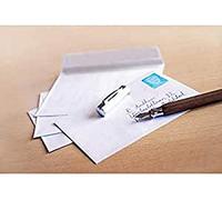 Raadhuis - Buste per lettere, 156 x 220 mm, formato A5, autoadesive, 80 g, 500 pz, colore: bianco