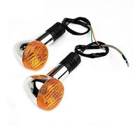 RaamKa Frecce Moto 2pcs indicatori di direzione moto 12V Fit Use for Honda Shadow VT 750 1100 VTX 1300 1800 C moto bici luci direzionali accessori Frecce Moto Piccole