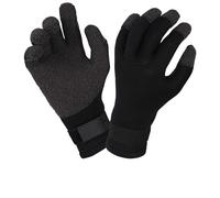 RaamKa Guanti Sub Guanti da 3 mm Resistenti al Calore for Lo Snorkeling, Canoa, Surf, Kayak, Canoa, Pesca Subacquea, Sport Acquatici Guanti Neoprene (Color : Kevlar-Black, Size : XXL)