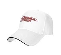 RAAXIHL Cappello Uomo Cappellini da Baseball Cannonball Run Movie Logo Personalizzato Casual Uomo Donna Cappellini Estivi Regali