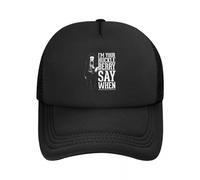 RAAXIHL Inverno Caldo Cotone Berretti da Baseball Sono Il Tuo Huckleberry Dire Quando i Cappelli a Rete Berretti da Sole con Visiera Uomini Donne Cappelli