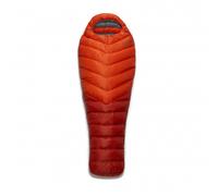 Rab - Alpine 200 - Sacco a pelo in piuma bis 185 cm Körperlänge Zip: Left rosso