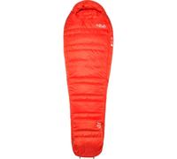 Rab - Sacco a pelo da bivacco/trekking - Alpine -6C / 20F Dark Horizon/Tuscan Red - Taglia Sinistra - rosso