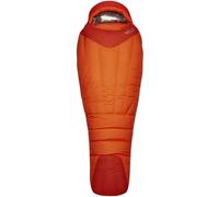 RAB Andes Infinium 800 Regular Left Zip - Unisex - Rosso / Arancione - Taglia unica- modello 2025