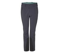 Rab Ascendor AS - pantaloni alpinismo - donna Black/Green 14