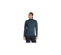 Rab ascendor light blue women s half zip fleece top