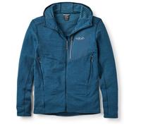 Rab - Pile tecnico leggero e traspirante - Ascendor Light Hoody Tempest Blue per Uomo - Taglia M