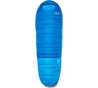 Rab - Women's Ascent -6C/ 20F - Sacco a pelo in piuma Regular - Body Size: 170 cm Zip: Left blu