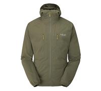 Rab Borealis - Giacca softshell da uomo per alpinismo e sci di fondo, Cachi chiaro, S