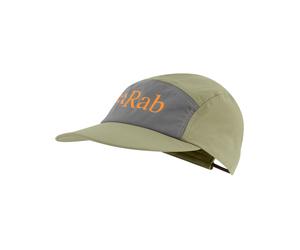 Rab - Cappello idrorepellente e traspirante - Talus 5 Panel Cap Light Khaki Graphene in Softshell - Kaki