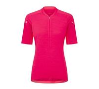 Rab Cindercrino Zip W - maglia ciclismo - donna Red Grapefruit 10