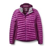 Rab - Piumino leggero da escursionismo in PrimaLoft® - Cirrus Flex Hoody W Plum Mulberry per Donne in Pelle - Taglia 12 UK - Viola