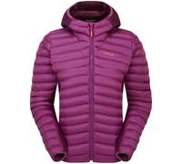 Rab - Piumino leggero da escursionismo in PrimaLoft® - Cirrus Flex Hoody W Plum Mulberry per Donne in Pelle - Taglia 12 UK - Viola