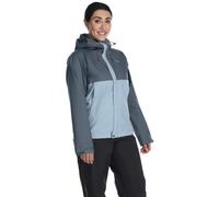 Rab Downpour Eco - giacca trekking - donna 12 Grey/Light Blue woman Pertex,Recycled Materials,Pfc-Free