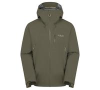 Rab Downpour M - giacca hardshell - uomo XL Dark Green man Dwr,Pertex,Pfc-Free