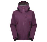 Rab Downpour W - giacca hardshell - donna 8 Violet woman Dwr,Pertex,Pfc-Free