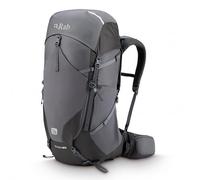 Rab Exion - Zaino da 48 litri, comodo per escursionismo, trekking e zaino in spalla, Antracite/Grafene, Large/X-Large