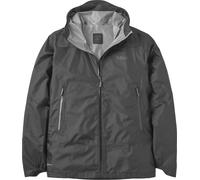 Rab - Giacca impermeabile comprimibile - Phantom Mountain Jacket Black per Uomo in Pelle - Taglia L - Nero