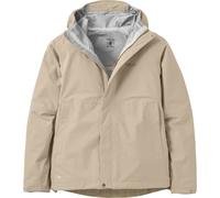Rab - Giacca impermeabile e traspirante - Firewall Jacket W Dark Pebble - Taglia S - Beige