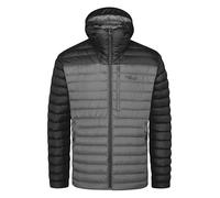 Rab Giacca Microlight Alpine, Black-Graphene, M
