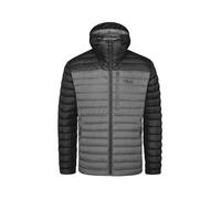 Rab Giacca Trekking Piuma Microlight Alpine Nero Grigio Uomo S