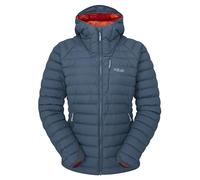 Rab Infinity Microlight Down Gore-Tex Infinium Giacca da donna per trekking, arrampicata, sci, e casual, Blu di Orion., 46