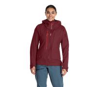 Rab Khroma Kinetic W - giacca hardshell - donna 12 Dark Red woman Dwr,Pfc-Free