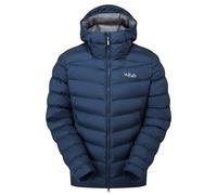 Rab Nebula Pro - Giacca termica da uomo, sintetica, per escursionismo, trekking e alpinismo, Blu Tempesta, L