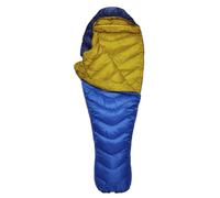 Rab Neutrino 200 - sacco a pelo in piuma Blue/Yellow Long